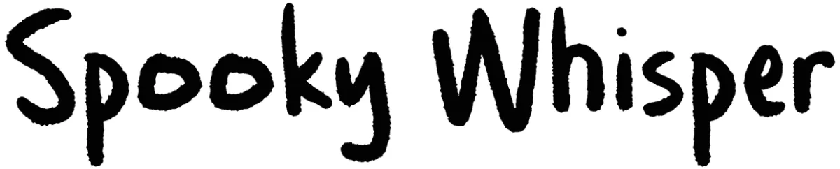 Spooky Whisper Font 1