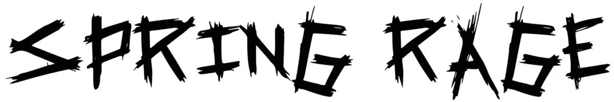 Spring Rage Font 1