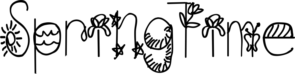 Spring Time Font 1