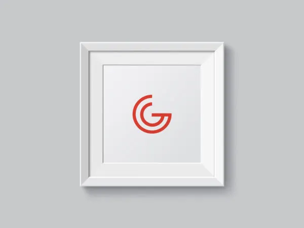 Square Wall Hanging Frame Mockup 1