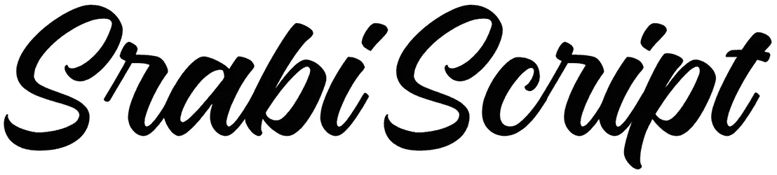 Srabi Script Font 1