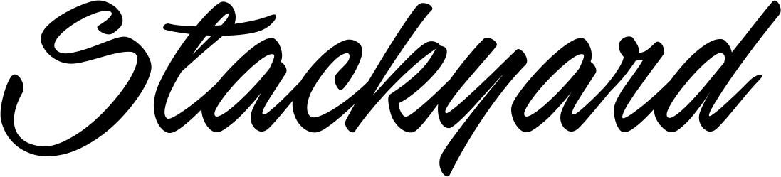 Stackyard Font 1