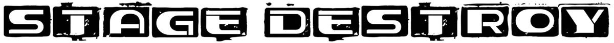 Stage Destroy Font 1