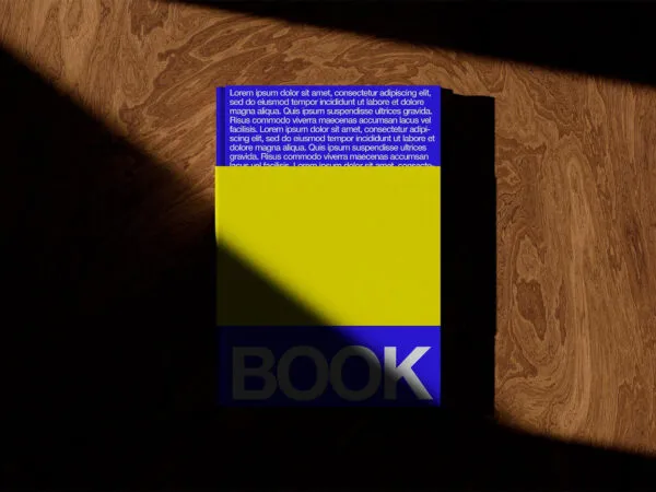 Standard Book Mockup 1