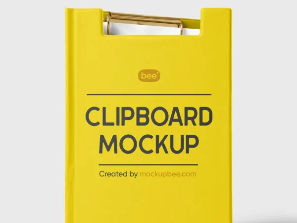 Standing Corporate Clipboard Mockup 1