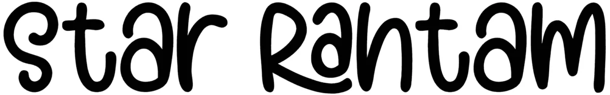 Star Rantam Font 1