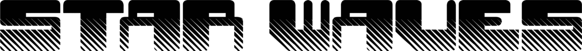 Star Waves Font 1