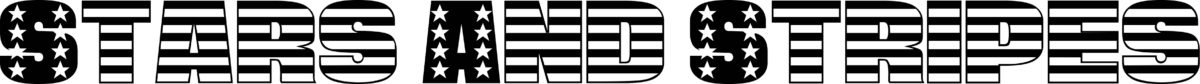 Stars And Stripes Font 1
