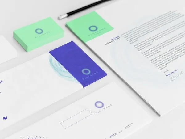 Stationery Mockup Featuring Cards Envelope and Paper 1