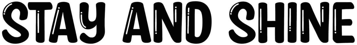 Stay And Shine Font 1