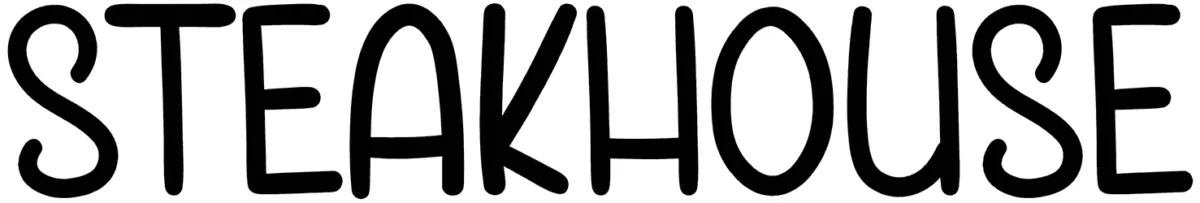 Steakhouse Font 1