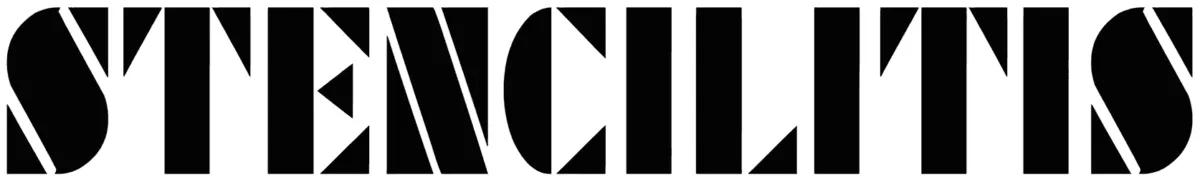 Stencilitis Font 1