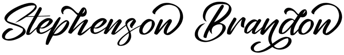 Stephenson Brandon Font 1