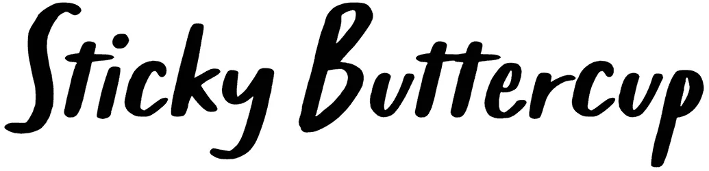 Sticky Buttercup Font 1