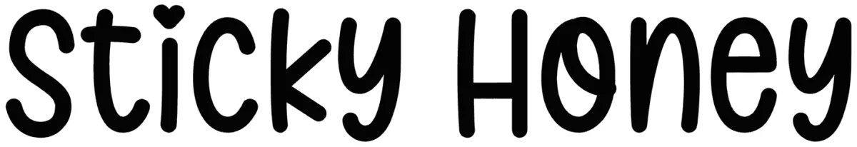 Sticky Honey Font 1