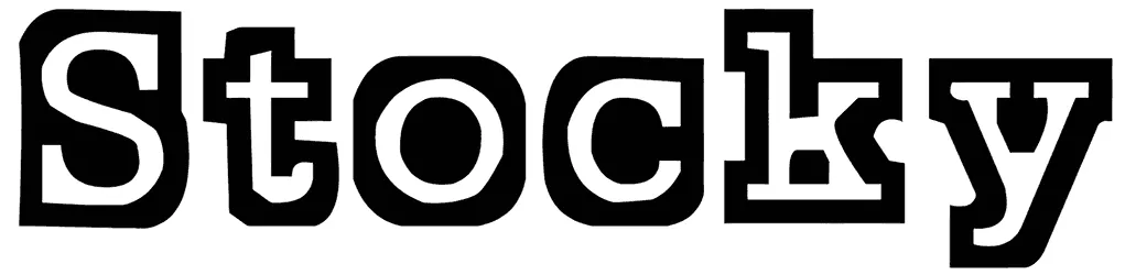 Stocky Font 1