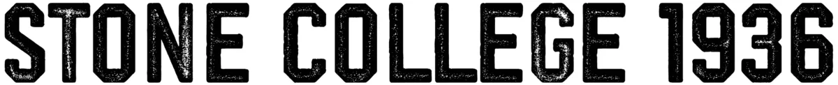 Stone College 1936 Font 1