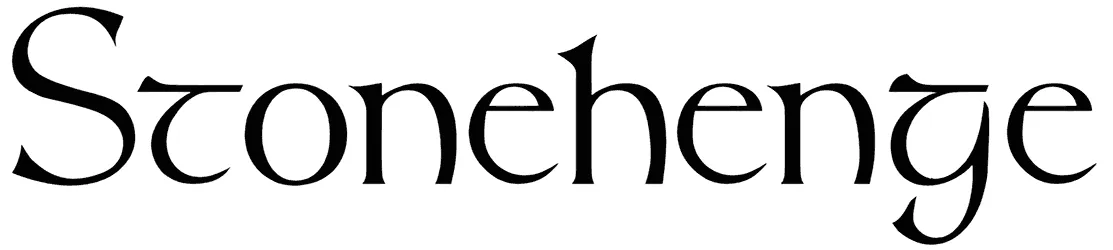 Stonehenge Font 1