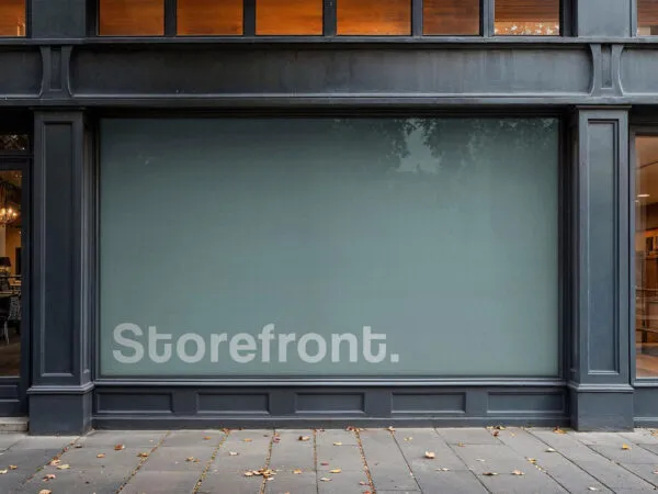 Storefront Window Banner Mockup 1