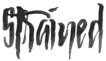 Strained Font 1