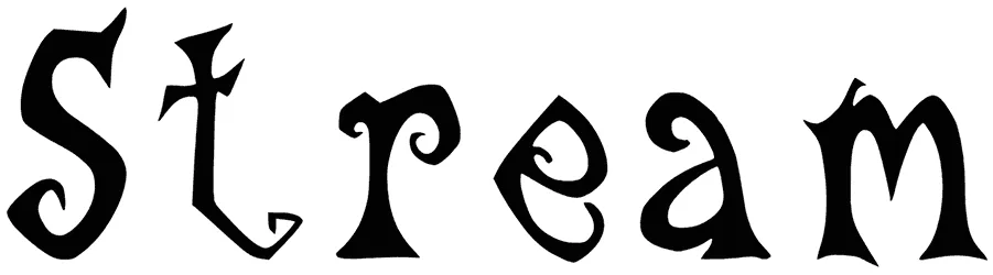 Stream Font 1