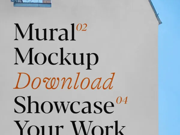 Street Mural Mockup in Facing Showcase 1