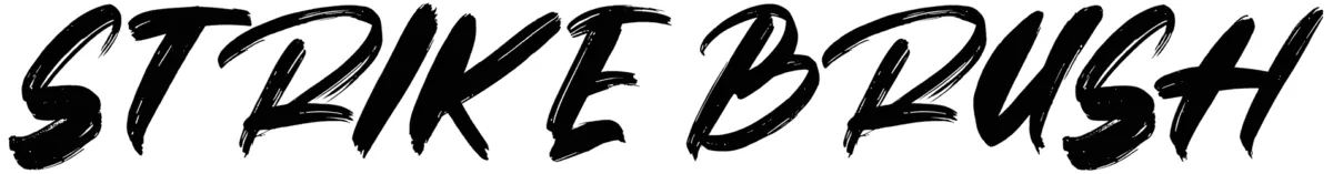 Strike Brush Font 1