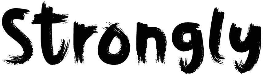 Strongly Font 1