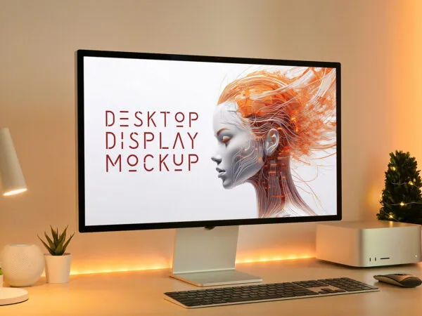 Studio Display Screen Mockup 1