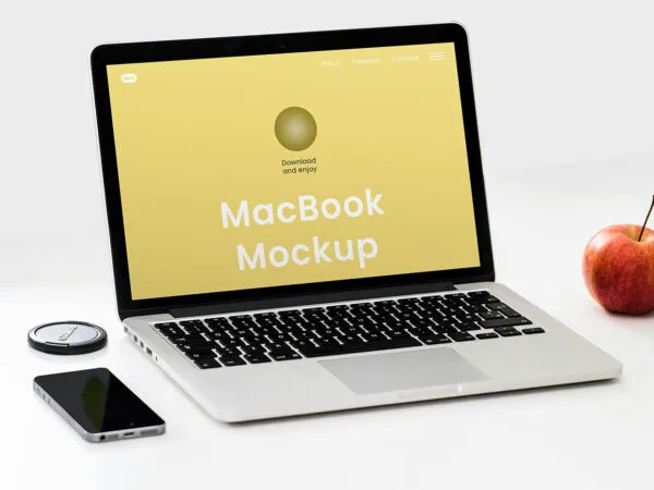 Studio MacBook Screen Mockup 1