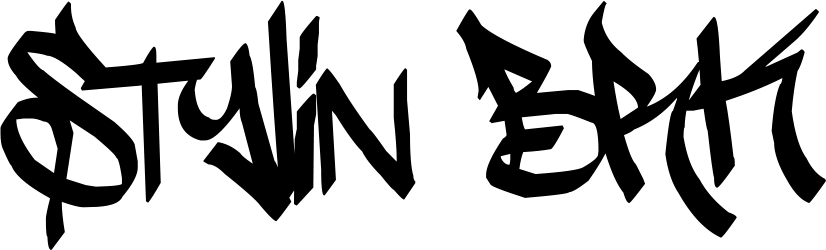 Stylin BRK Font 1