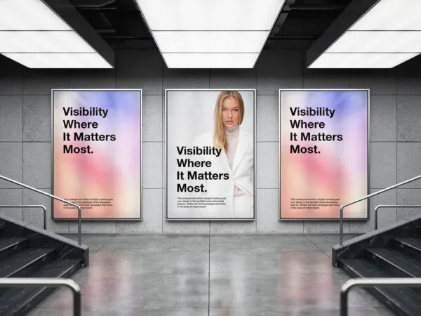 Subway Citylight Mockup 1