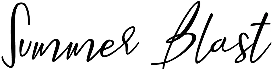 Summer Blast Font 1