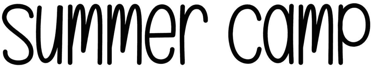 Summer Camp Font 1