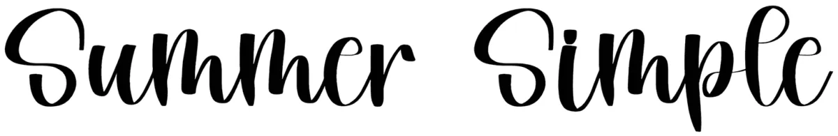 Summer Simple Font 1