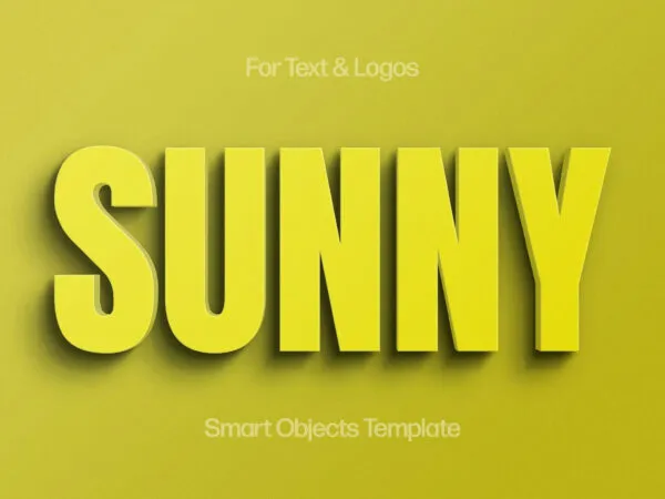 Summer Vibe Yellow Text Effect 1