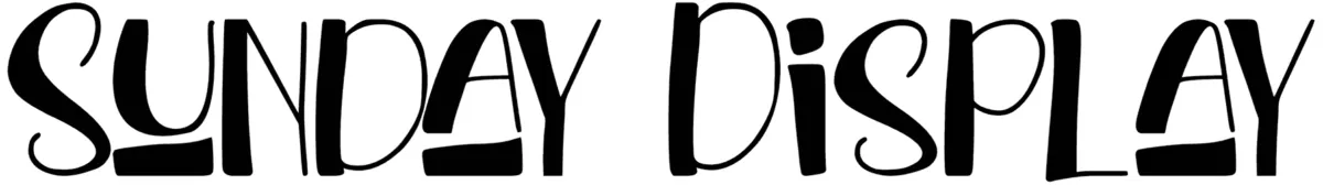 Sunday Display Font 1