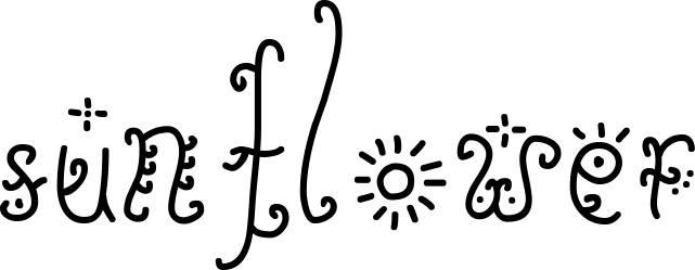 Sunflower Font 1