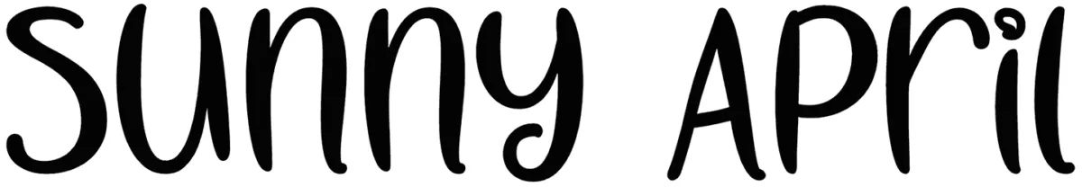 Sunny April Font 1