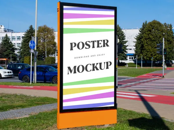Sunny Citylight Display Mockup 1