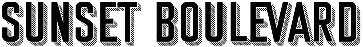 Sunset Boulevard Font 1