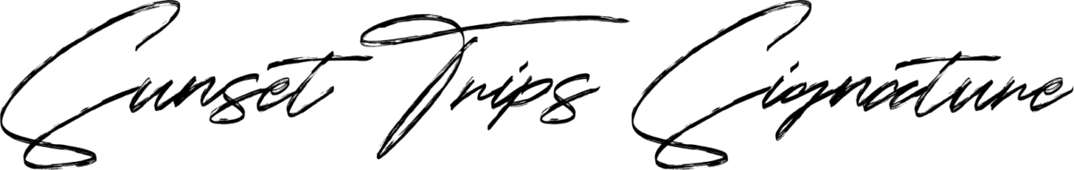 Sunset Trips Signature Font 1