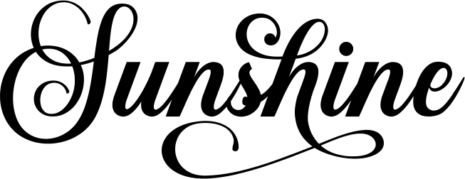 Sunshine Font 1