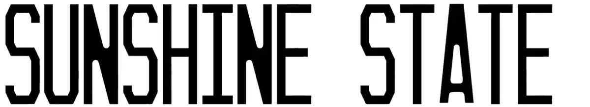 Sunshine State Font 1