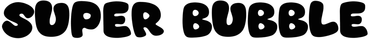 Super Bubble Font 1