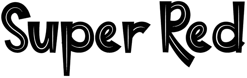 Super Red Font 1