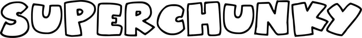 Superchunky Font 1