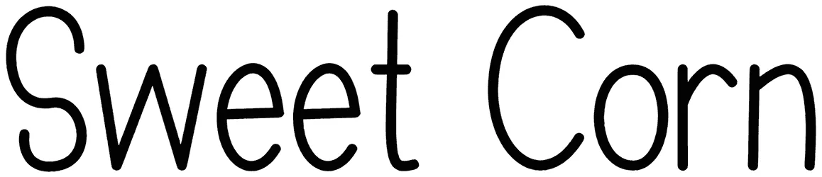 Sweet Corn Font 1
