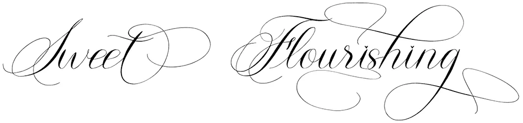 Sweet Flourishing Font 1