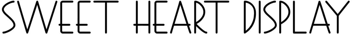 Sweet Heart Display Font 1